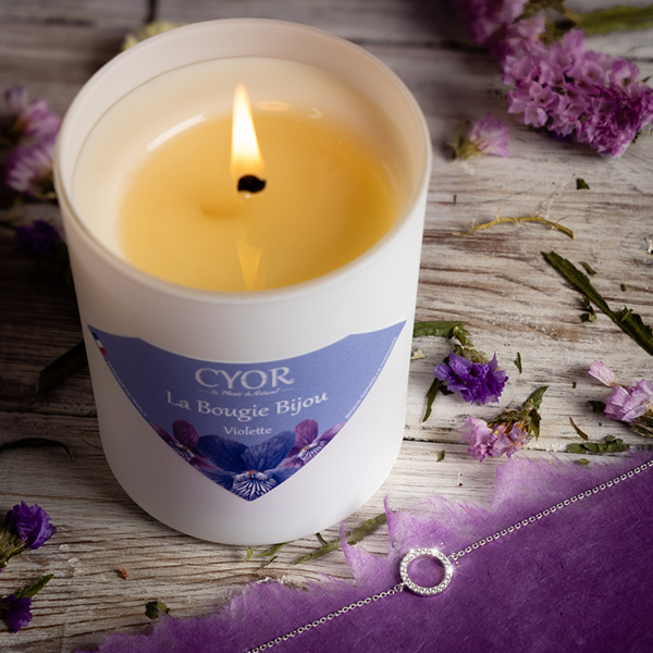 bougie bijou parfumée