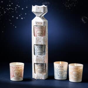 coffret 3 bougies de noel