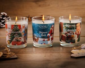 bougies pour Noël 2024, idée cadeau pour Noël