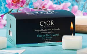 bougies chauffe plats monoï
