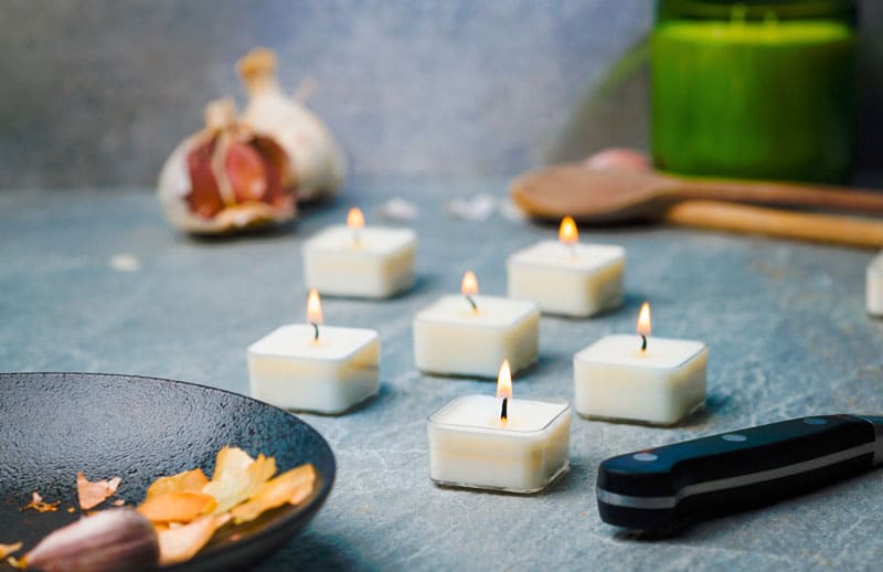 bougies chauffe plats pour la maison