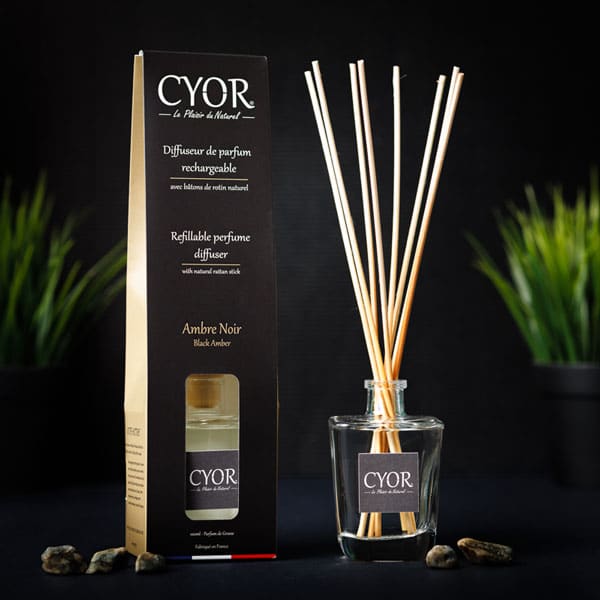 Diffuseur de parfum Ambre Noir pour votre intérieur