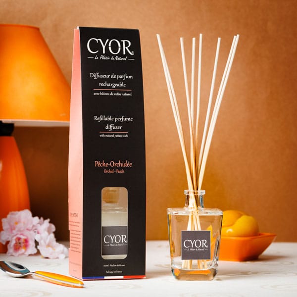 Diffuseur de parfum pêche orchidée pour votre intérieur