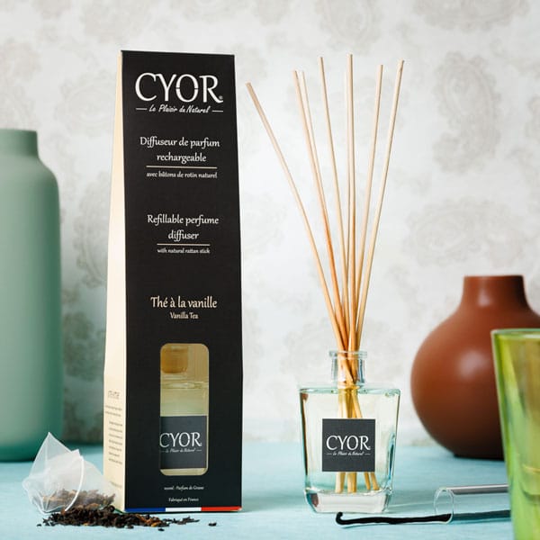 Diffuseur de parfum Thé noir Vanille pour votre intérieur