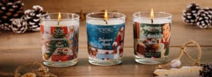 bougie artisanale noël 2024