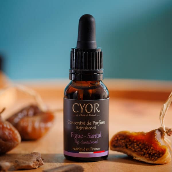 concentré de parfum figue-santal pour diffuseur électrique ou diffuseur voiture 15ml