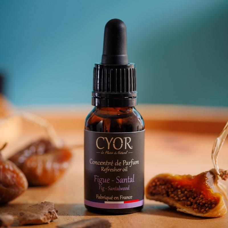 concentré de parfum figue-santal pour diffuseur électrique ou diffuseur voiture 15ml