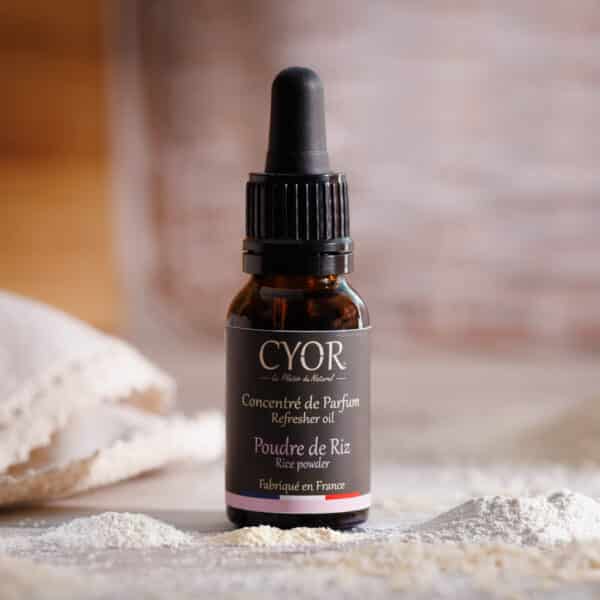 concentré de parfum poudre de riz pour diffuseur électrique ou diffuseur voiture 15ml