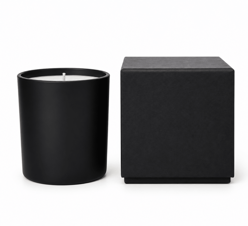bougie 200g et boite rigide