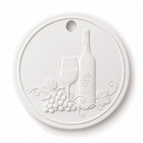 ceramique-a-parfumer-bouteille-logo céramique à parfumer avec logo