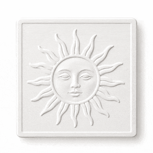 ceramique-personnalisee-soleil céramique à parfumer soleil